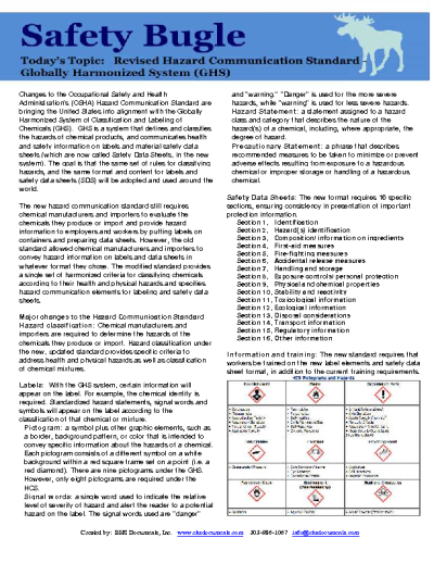 HAZCOM Changes